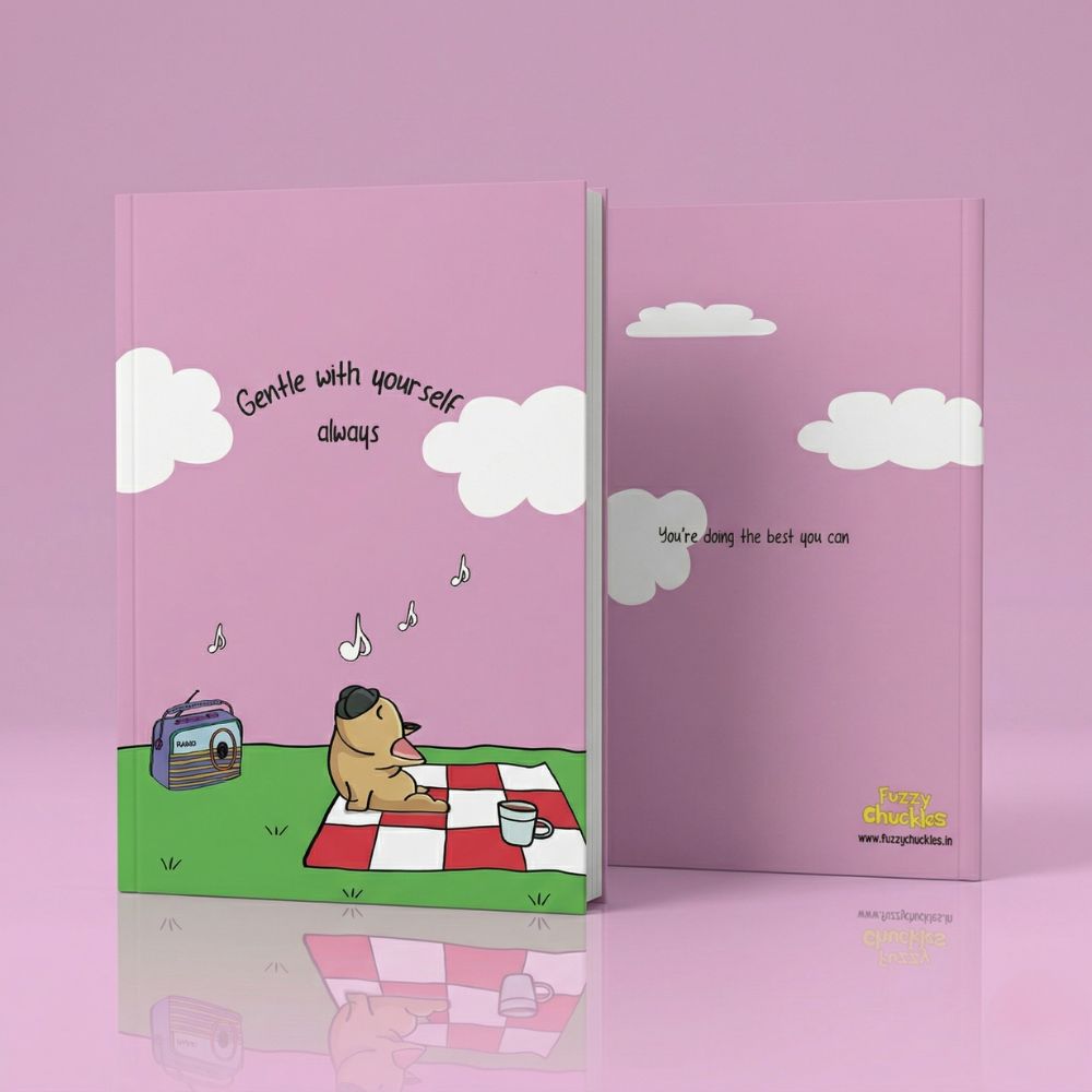 Gentle With Yourself – A5 Softcover Notebook